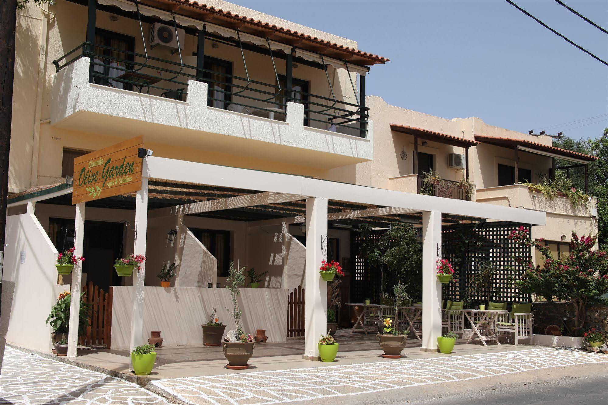 Elounda Olive Garden Apts & Studios Dış mekan fotoğraf